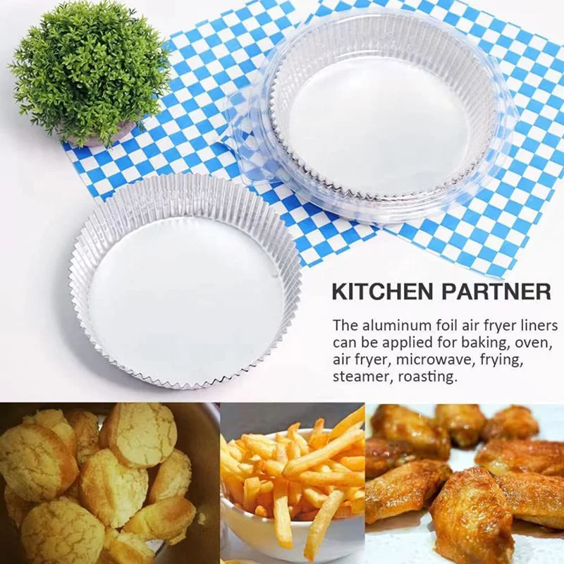 Perforated waxy air fryer paper, icing paper, baking paper, air fryer-specific paper