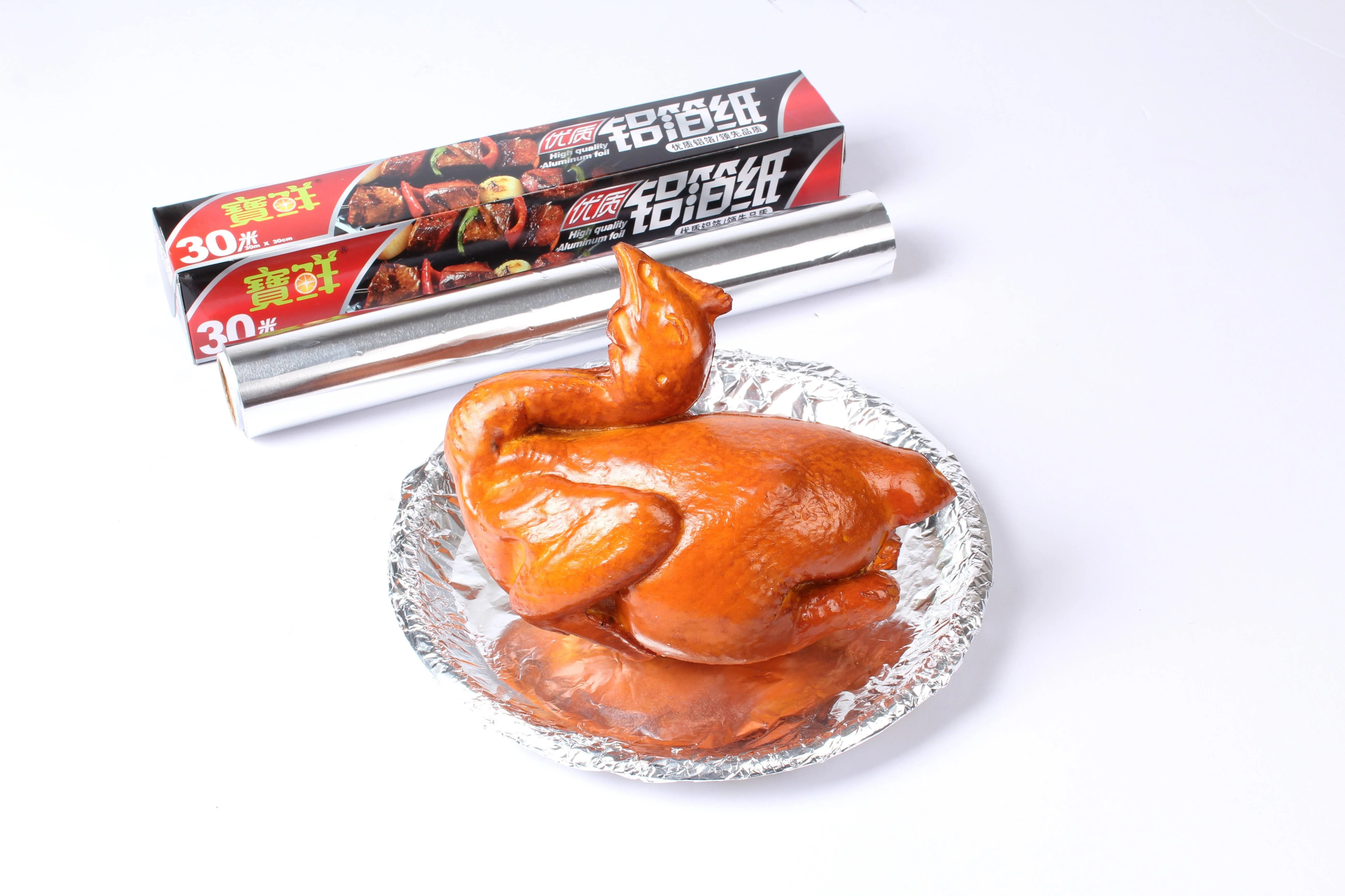 Cost-effective food-grade aluminum foil rolls, suitable for chefs