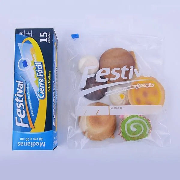 Spring zipper food storage plastic bag packaging recyclable bag packaging manufacturer zipper bag