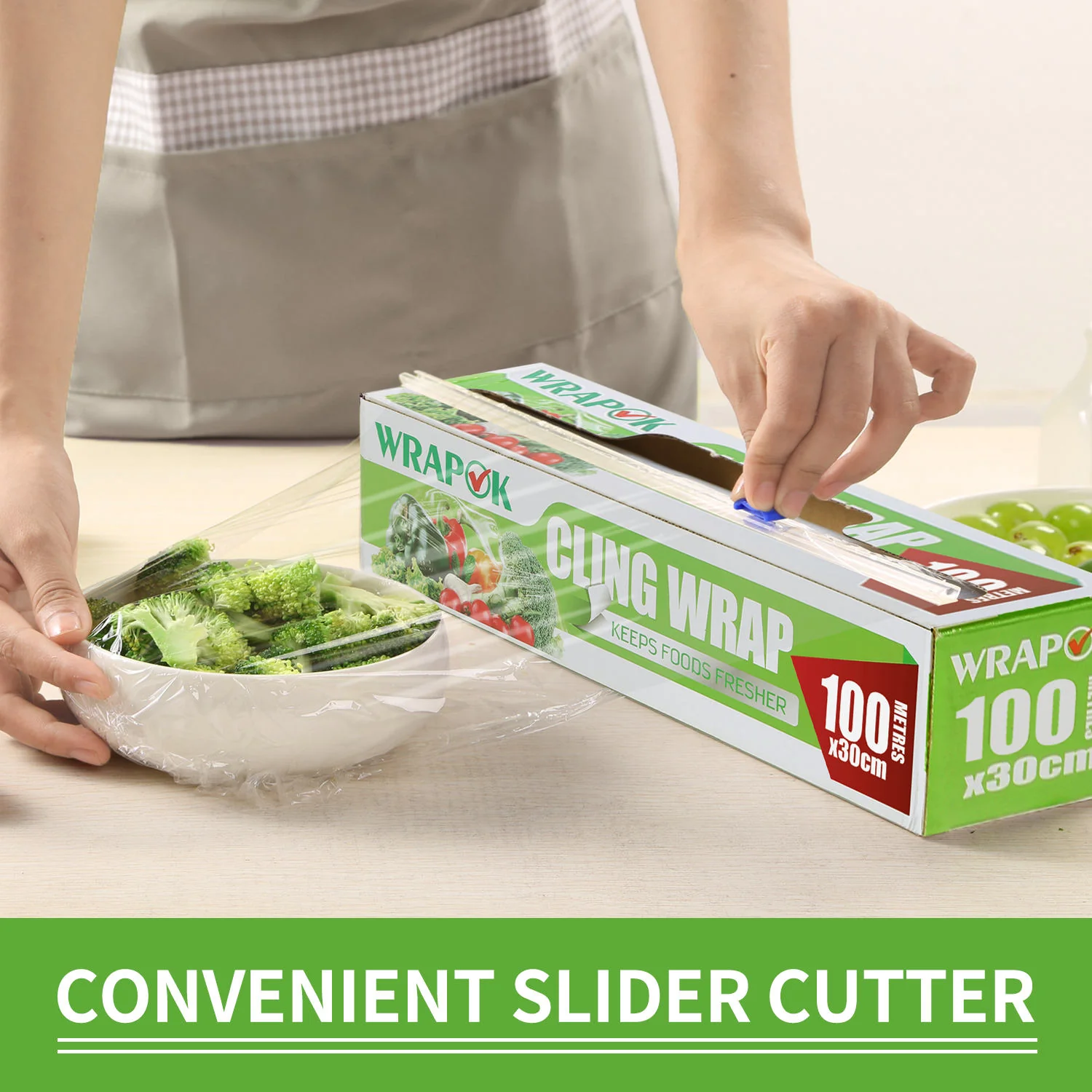 Ventilated kitchen storage box, Best Fresh Pe, extra-large size hotel food wrap